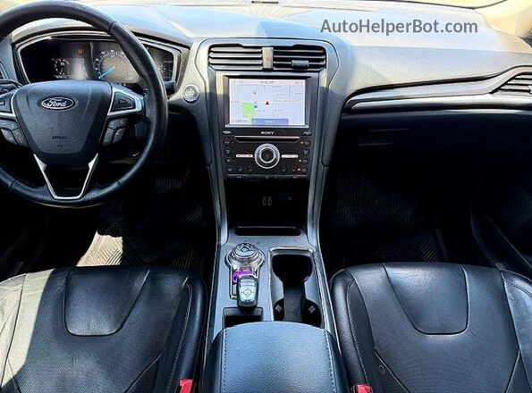 3FA6P0D93LR115278 2020 FORD FUSION Gray Սարքավորումների վահանակի տեսք