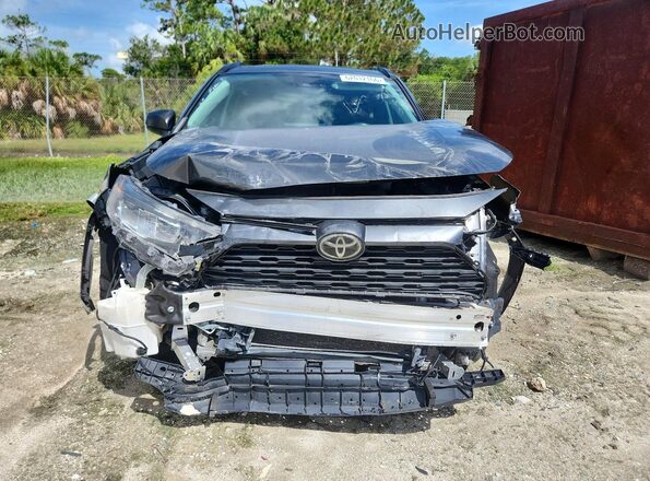 2T3H1RFV3KC032707 2019 TOYOTA RAV4 Серый Вид сзади