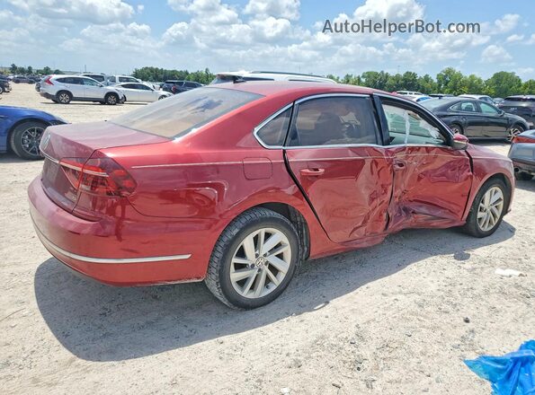 1VWBA7A32JC043226 2018 VOLKSWAGEN PASSAT Burgundy Przód prawy