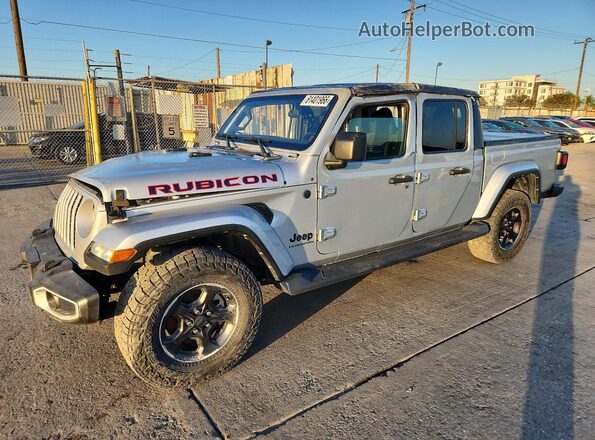 1C6HJTAGXNL138672 2022 JEEP GLADIATOR Silver Задня ліва чверть
