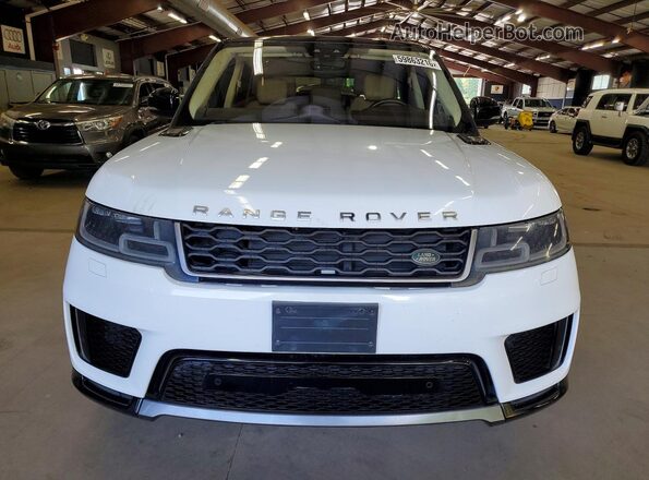 SALWR2RV1KA815890 2019 LAND ROVER RANGE White უკანა ხედი