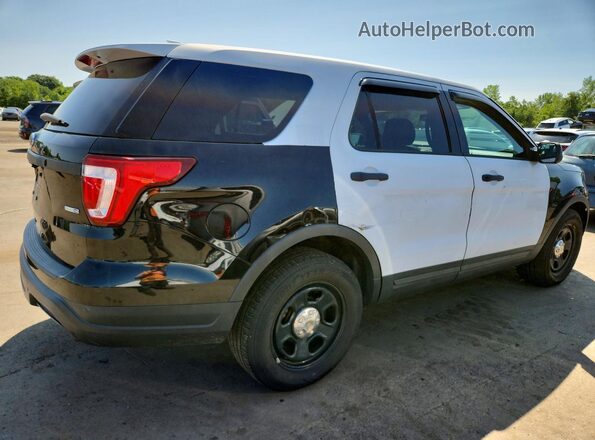 1FM5K8AR6JGA32578 2018 FORD EXPLORER Black Przód prawy