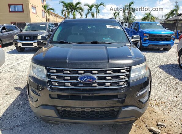 1FM5K7BH6GGB84210 2016 FORD EXPLORER Black Հետևի տեսք