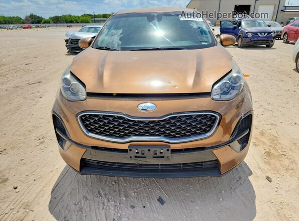 KNDPM3AC9L7700592 2020 KIA SPORTAGE Brown Widok z tyłu