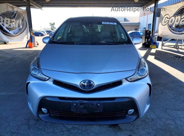 JTDZN3EU0HJ055866 2017 TOYOTA PRIUS Silver უკანა ხედი