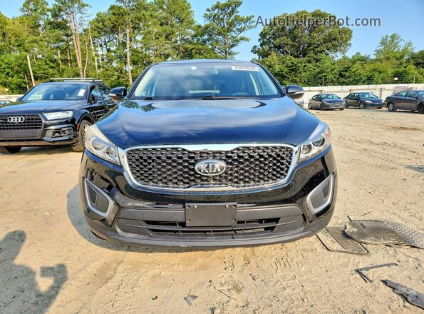 5XYPG4A34HG205370 2017 KIA SORENTO Black Widok z tyłu