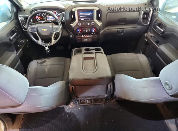 3GCUYDED7LG102747 2020 CHEVROLET SILVERADO Белый Вид щитка приборов