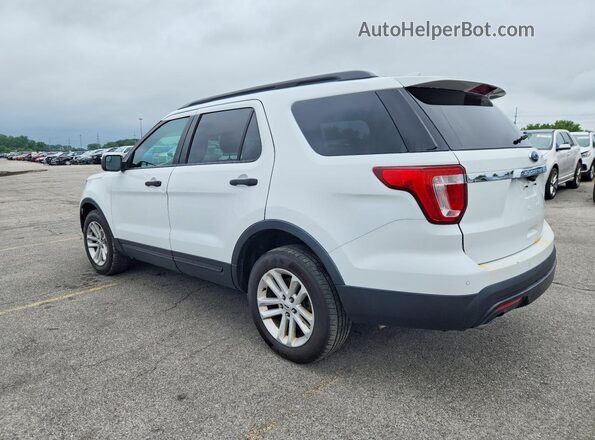1FM5K8BH8GGA64754 2016 FORD EXPLORER Белый Задняя правая четверть