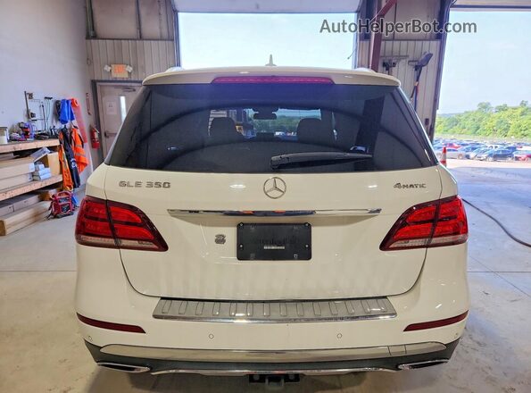 4JGDA5HB2JB162960 2018 MERCEDES-BENZ GLE-CLASS White Vista interior delantera