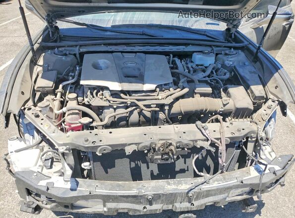 58ADA1C18MU009105 2021 LEXUS ES Silver Vista del compartimento del motor