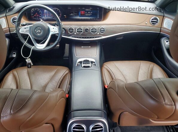 WDDUG6EB9LA511284 2020 MERCEDES-BENZ S Black Vista del cuadro de instrumentos