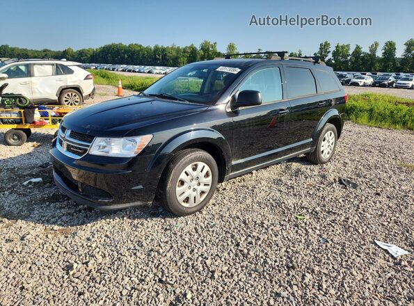 3C4PDCABXHT516174 2017 DODGE JOURNEY Black Rear left