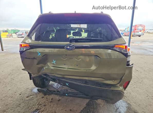 4S4SLDB66T3031521 2026 SUBARU FORESTER Green Вид салону спереду