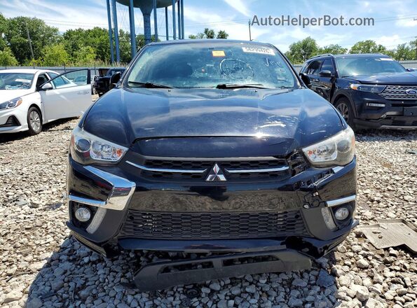 JA4AR3AW5JU020120 2018 MITSUBISHI OUTLANDER Black Դիմացի տեսք