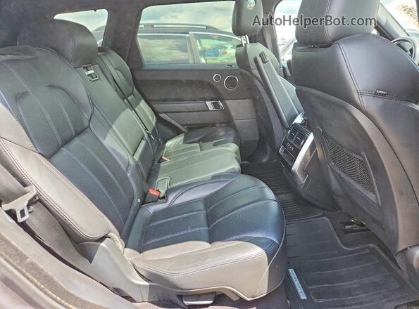 SALWR2PF7GA649037 2016 LAND ROVER RANGE ROVER Gray Вид задньої частини салону