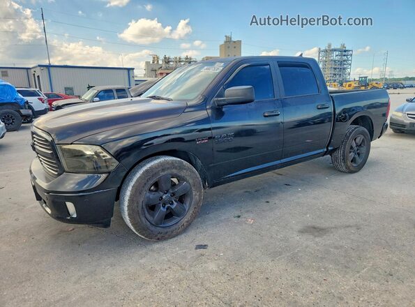 1C6RR6LT9JS275286 2018 RAM 1500 Черный Задняя левая четверть