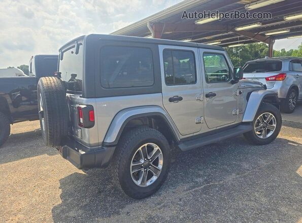 1C4HJXEN4LW114193 2020 JEEP WRANGLER Gray Przód prawy