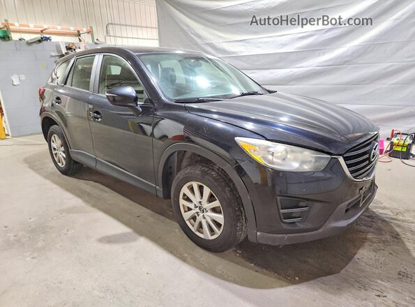 JM3KE4BY9G0630315 2016 MAZDA CX-5 Black წინა ხედი