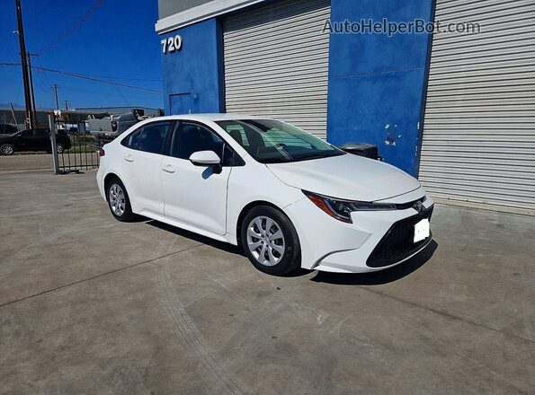 5YFEPMAE1MP166249 2021 TOYOTA COROLLA White Trasero izquierdo