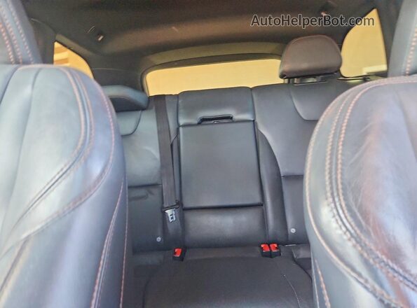 YV4612RM5G2865485 2016 VOLVO XC60 Black Widok wnętrza z tyłu