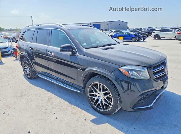 4JGDF7FE7HA752534 2017 MERCEDES-BENZ GLS Black Widok z przodu