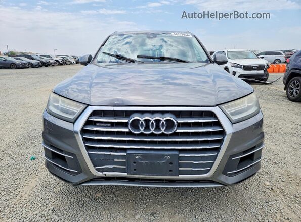 WA1AAAF74HD004014 2017 AUDI Q7 Gray Вид ззаду