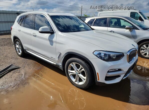 5UXTR9C56JLD62415 2018 BMW X3 White Առջևի աջ