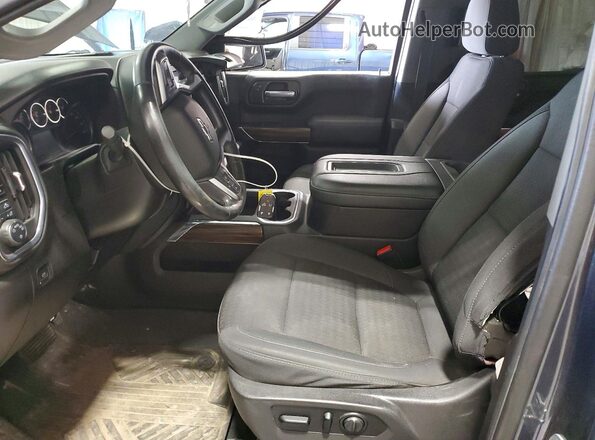 1GCPYFED2MZ379381 2021 CHEVROLET SILVERADO Charcoal წინა სალონის ხედი