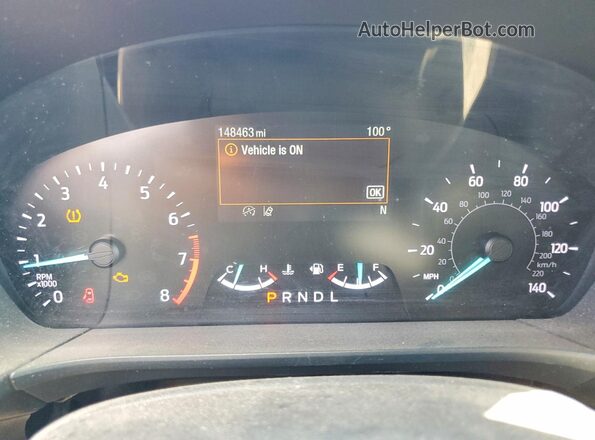 1FMCU0F61LUA26354 2020 FORD ESCAPE Black Вид задніх сидінь