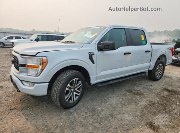 1FTEW1EP6NKD00976 2022 FORD F150 White Trasero izquierdo