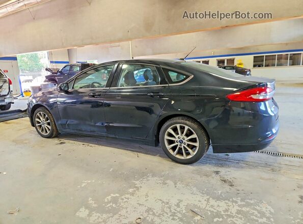 3FA6P0HD0HR305335 2017 FORD FUSION Black Trasero derecho