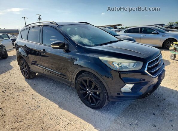 1FMCU0JD4HUB79226 2017 FORD ESCAPE Black Vista frontal