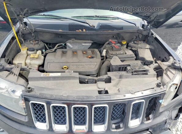 1C4NJDBB5GD780492 2016 JEEP COMPASS Black ძრავის განყოფილების ხედი
