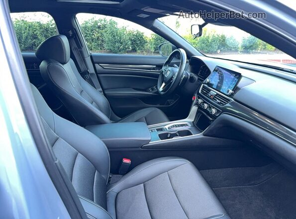 1HGCV2F30NA014835 2022 HONDA ACCORD Blue Widok z tyłu