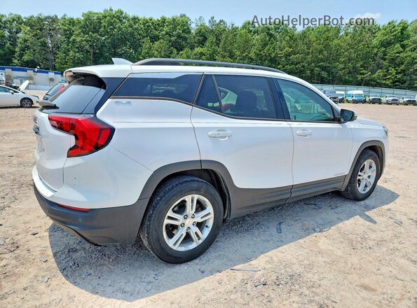 3GKALNEU4JL207178 2018 GMC TERRAIN White Delantero derecho