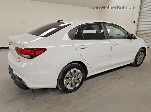 3KPA24AB5KE187963 2019 KIA RIO White Tył prawy