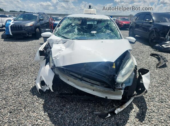 3FADP4BJ1JM133848 2018 FORD FIESTA White Widok z tyłu