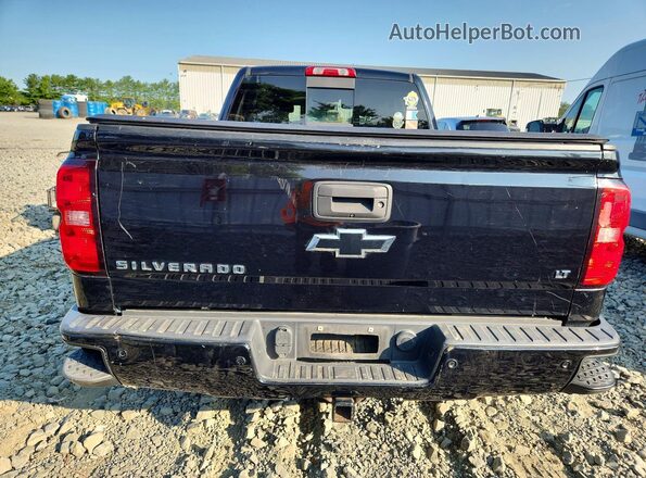 1GCVKREC2GZ405824 2016 CHEVROLET SILVERADO Black Widok wnętrza z przodu