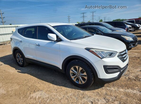5XYZT3LB0GG312708 2016 HYUNDAI SANTA White Դիմացի տեսք