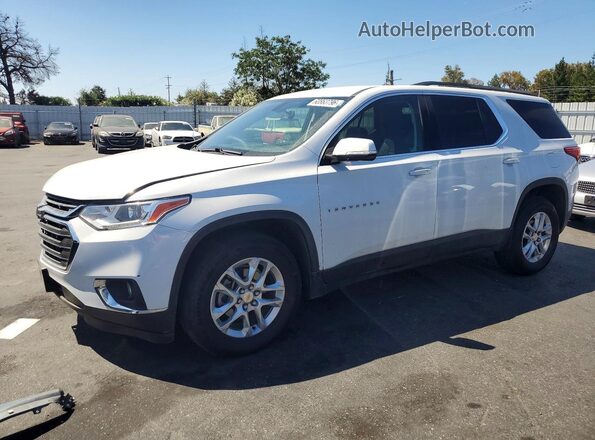 1GNERHKW4KJ134140 2019 CHEVROLET TRAVERSE White უკანა მარცხენა