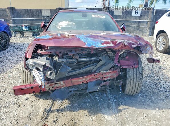 2C3CCABG5KH654015 2019 CHRYSLER 300 Burgundy Вид ззаду