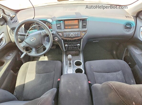 5N1AR2MN7GC637029 2016 NISSAN PATHFINDER Silver Вид щитка приладів