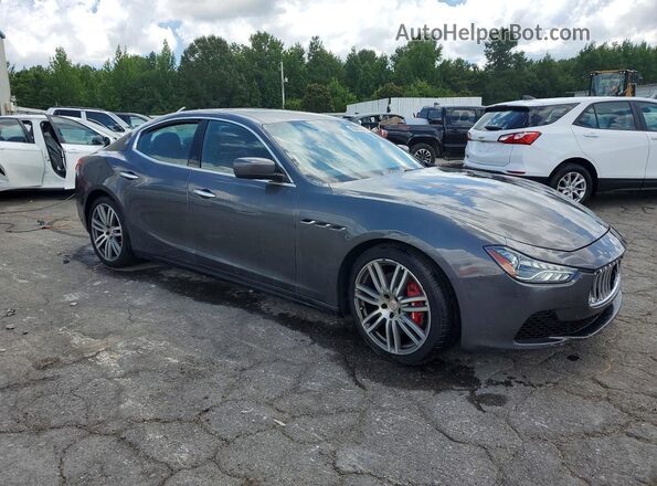ZAM57RTA1G1175027 2016 MASERATI GHIBLI Gray Vista frontal