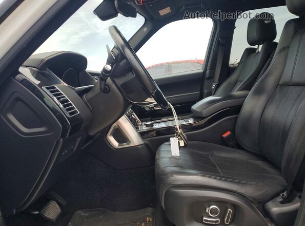 SALGS2FK5HA344032 2017 LAND ROVER RANGE ROVER White Вид панелі приладів
