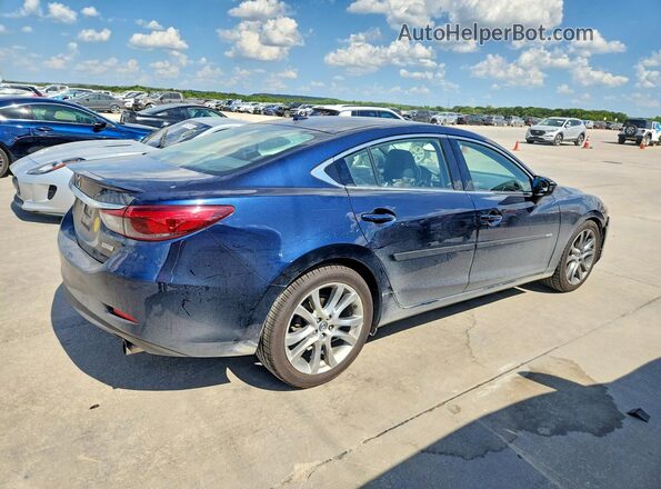 JM1GJ1W54G1470881 2016 MAZDA 6 Blue Przód prawy