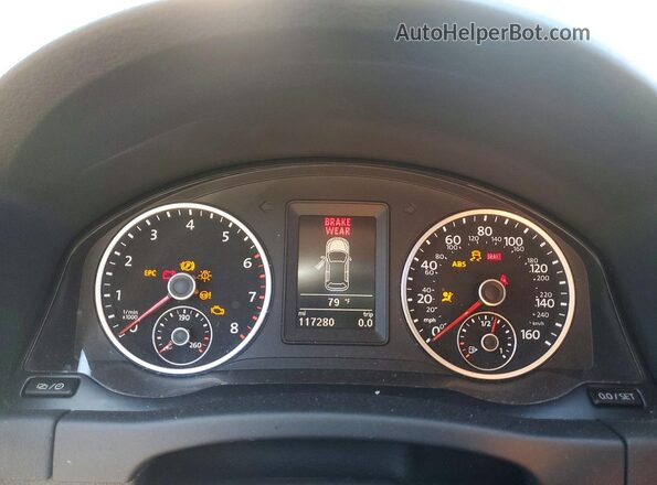 WVGBV7AX2HK029199 2017 VOLKSWAGEN TIGUAN Black Vista de los asientos traseros