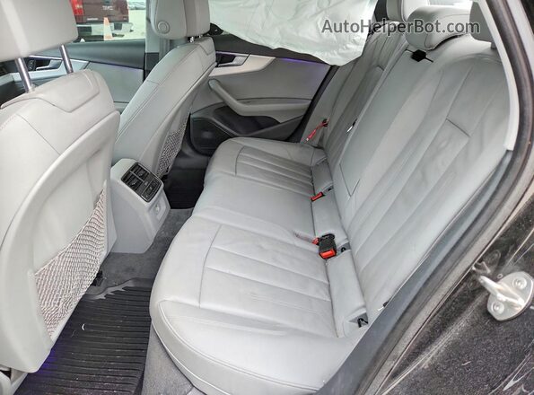 WAUFNAF49HN063363 2017 AUDI A4 Черный Вид задней части салона