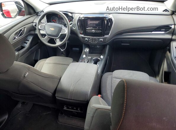 1GNERFKW9LJ166989 2020 CHEVROLET TRAVERSE Черный Вид щитка приборов