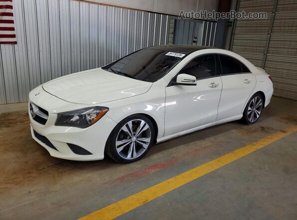 WDDSJ4EB7GN378844 2016 MERCEDES-BENZ CLA-CLASS White უკანა მარცხენა