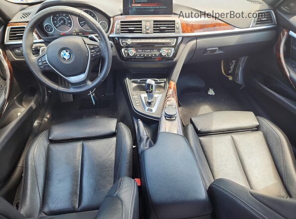 WBA8E1C56HK480348 2017 BMW 3 SERIES Silver Vista del cuadro de instrumentos